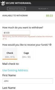 how to withdraw on draftkings|DraftKings Withdrawal Time & Methods .